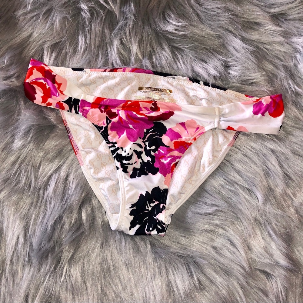 Victoria’s Secret Bikini Bottoms Floral Size S